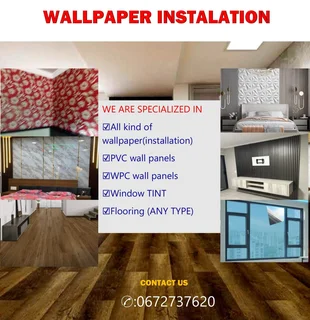 Professinal wallpaper instralation ,gardener/joshua(40)Malawian