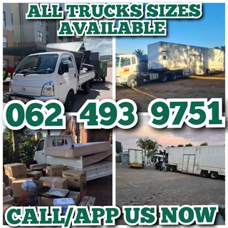 Moving Trucks And Bakkie For Hire