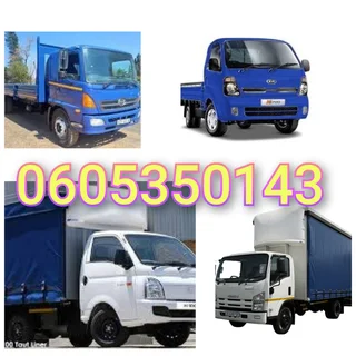 Bakkie and trucks for hire