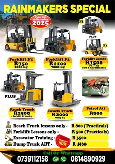 Forklift Training at Rainmakers