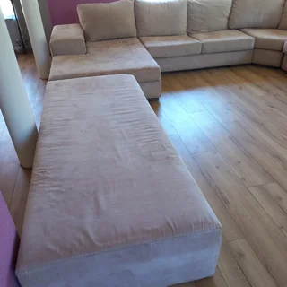 Sevens Lounge Suite L-Shaped Chaise Set LAF 4000x3400mm and Lounger 2100x900mm