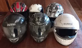 Motorbike Helmets Used - Job Lot