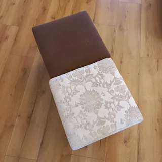 Standard Ottoman Fabric Pair - Used