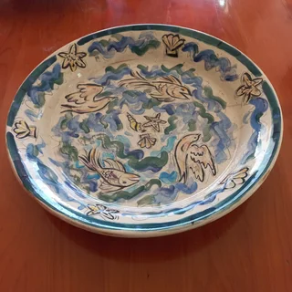 Ornamental Bowl Glazed Pottery