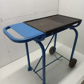 Griddle Trolley Gas Braai-Hot Plate