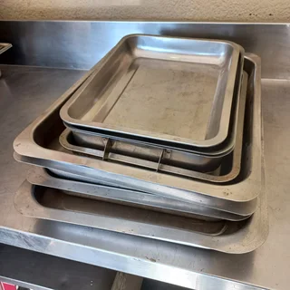 Assorted Stainless Steel Catering Trays - Job Lot 9