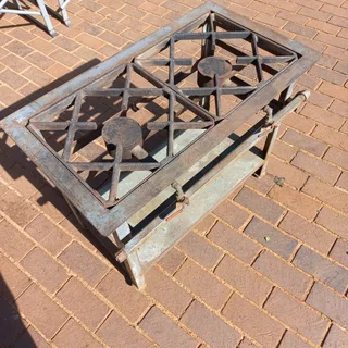 Heavy Duty 2 Burner Gas Stove/Boiling Table