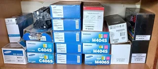 Printer Ink and Toner Cartridges - Job Lot - Opened/Unused/Empty