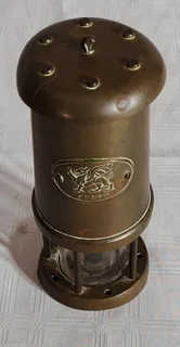Vintage Miner&#39;s Lamp Incomplete
