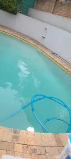 Swimming pools maintenance and solar panel