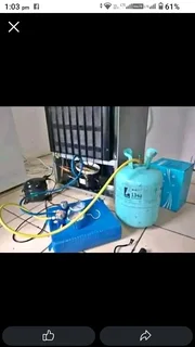 Fridge freezer regassing