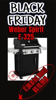 black Friday Specialweber Spirit E-325 Gbs Gas Grill