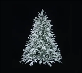 Snowy Alaskan Christmas Tree: 2.1m