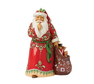 Jim Shore: 15(L) x 10(W)  | Santa whispering
