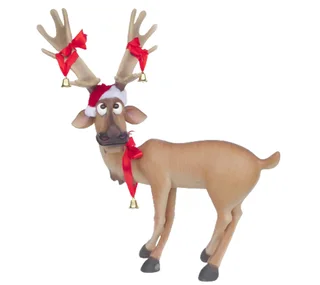 Resin: Crossed leg Reindeer