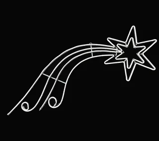 Motif: Neon | Shooting star | Pure White