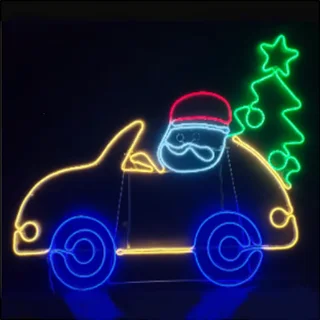 Motif: Neon | Green Hand with hanging bauble