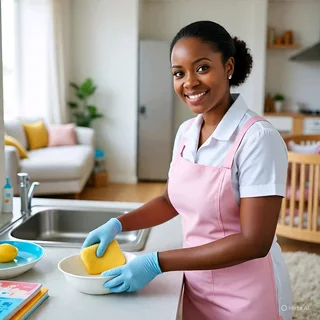 We have,nannies,housemanager,housekeepers,gardeners,painters,mother's helper,Butler,