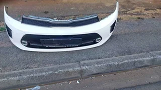 kia pegas front bumper