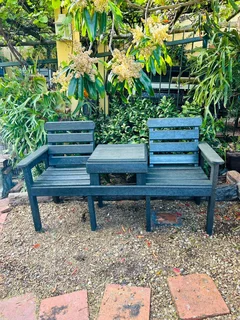 2- Seater picnic bench with table