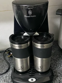 New Russell Hobbs Take 2 Two Coffee Tea Maker Satin Range 2 S Steel Thermal Mugs
