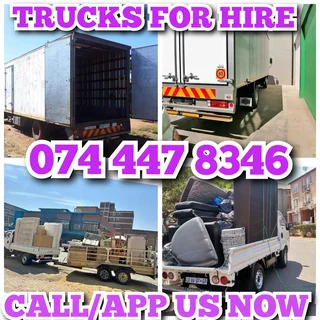 Bakkie And Truck For Hire Available