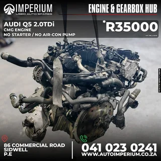 AUDI Q5 2.0C TDI CMG ENGINE FOR SALE