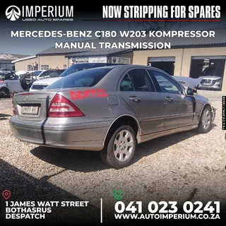 Mercedes Benz C180 Kompressor W203 Manual Transmission