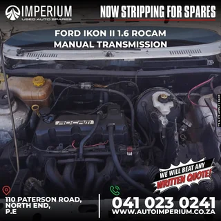 NNOW STRIPPING FOR SPARES FORD IKON