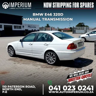 NOW STRIPPING FOR SPARES BMW E46 330 D