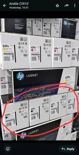 We buy ink cartridges and toner