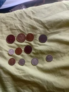 Old south African coins
