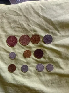 Old south African coins