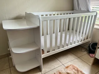 Wooden Baby Cot