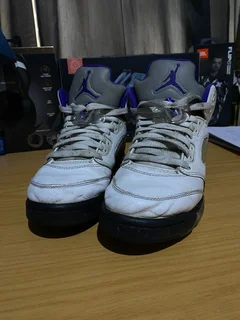 Original Air Jordan 5 Retro Dark Concord Up for Grabs!Size: UK6Condition: Original, part of the coll