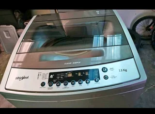 Silver 13kg whirlpool toploader