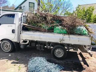 Garden refuse and rubble removal