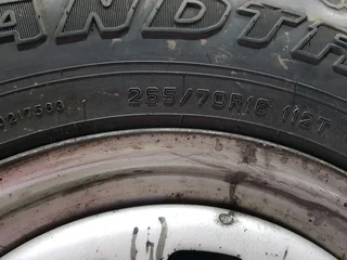 Bakkie Rim and Tyre 16inch