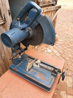 Cut off saw + 7 bran new blades