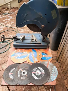 Cut off saw &#43; 7 bran new blades