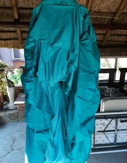Unique wedding dress Sea blue/green in colour - immediately available