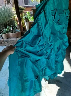 Unique wedding dress Sea blue/green in colour - immediately available