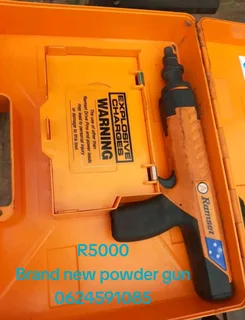 New Ramset actuated powder tool for construction of buildings-available
