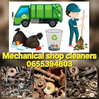 Mechanical shop cleaners