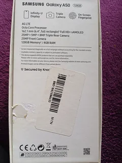 Samsung galaxy A50 phone