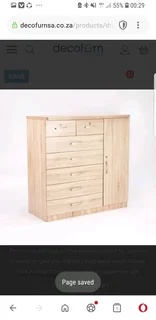 Wardrobe with shelves