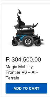 CE mobility V6 frontier electric wheelchair