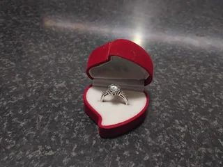 ⁸Engagement ring
