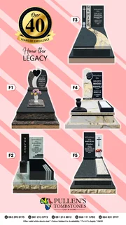 Tombstones and granite countertops