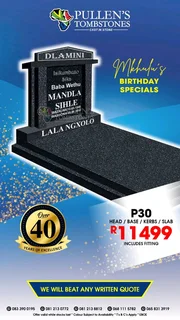 Granite countertops and tombstones